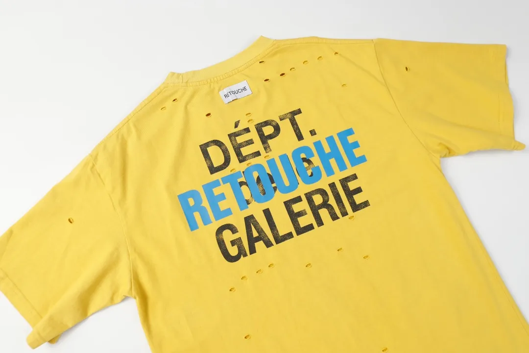 GALLERY.DEPT new summer short-sleeved model number: D3123p110 color: yellow code number: S M L XL